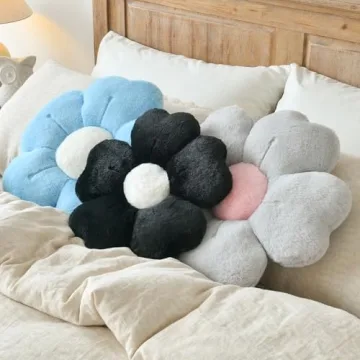 Buy Flower Shaped Pillow Soft Decorative Cushion for Home