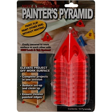 Painters Pyramid Stands for Mess-Free Projects - 10 Pack