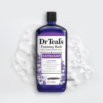 Dr Teal's Lavender Bubble Bath with Epsom Salt