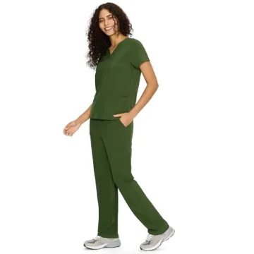 Comfortable COZYFIT Women's Medical Scrubs Set