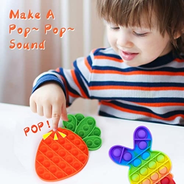 Easter Rabbit Pop Fidget Toys for Kids & Adults