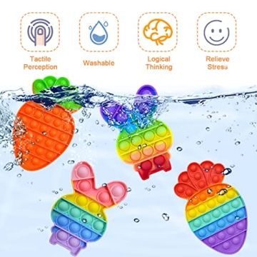 Easter Rabbit Pop Fidget Toys for Kids & Adults