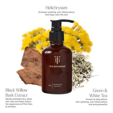 True Botanicals Clear Nourishing Cleanser | Gently Moisturizes & Refreshes Dry Skin | Oily & Sensiti...