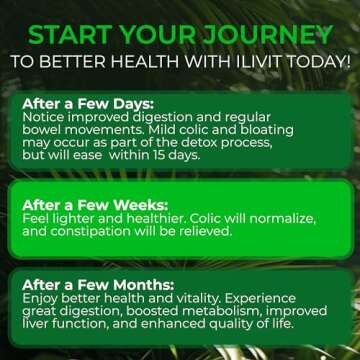 Ilivit Organic Colon Cleanser & Detox Tea | Colon Cleanse | Cleansing Tea For Bloating Relief | 30 Bags