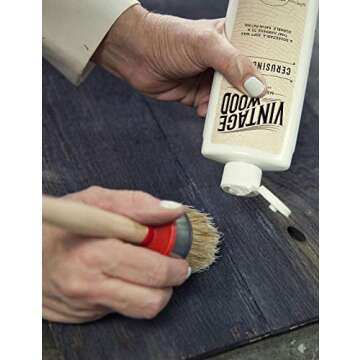 Amy Howard's Cerusing Wax for Effortless Antique Restoration | 8oz Protective Finish