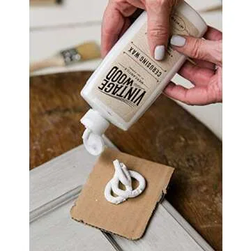 Cerusing Wax for Vintage Furniture Restoration | Quick Dry