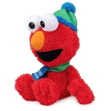 GUND Sesame Street Official Elmo Nutcracker Muppet Plush, Premium Plush Toy for Ages 1 & Up, Red, 13”