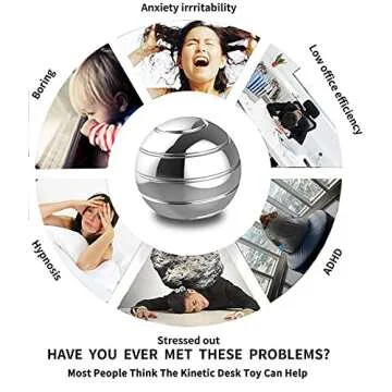 Discover TRUEGOOD Kinetic Desk Toy for Fidgeting Fun