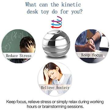 Discover TRUEGOOD Kinetic Desk Toy for Fidgeting Fun