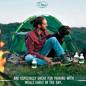 Dean Products - Spring Water Bottles 24 Pack - Bottled Spring Water - Small Bottles of Water - Mini Water Bottles 24 Pack - 8 oz Bottled Water - Bulk Small Water Bottles