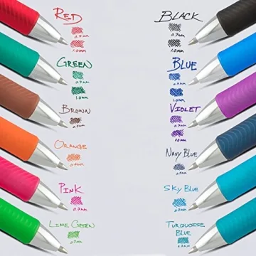 Pentel EnerGel RTX Gel Pens - Vibrant Colors & Smooth Writing
