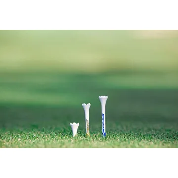Durable Pride Golf Tees - Low Resistance Plastic 30 Pack