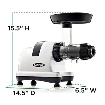 Omega J8006HDS Cold Press Juicer for Healthy Juices