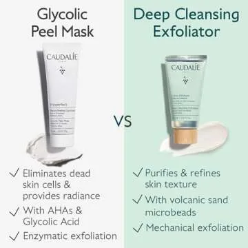 Caudalie Glycolic Peel Mask for Radiant Skin in Minutes