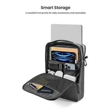 tomtoc 360 Protective Laptop Shoulder Bag - Durable & Stylish