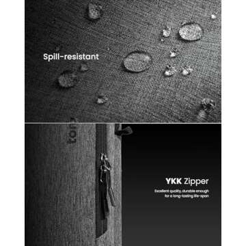 tomtoc 360 Protective Laptop Shoulder Bag - Durable & Stylish