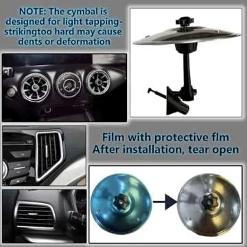 Car Crash Cymbal for Music Lovers & Drivers