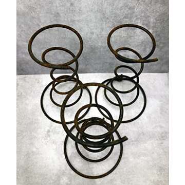 Unique Heavy Rusty Bed Springs for Country Crafting