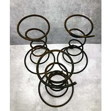 Unique Heavy Rusty Bed Springs for Country Crafting