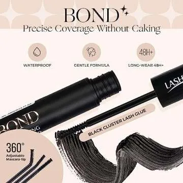 LASHVIEW 2 in 1 Waterproof Lash Glue & Remover