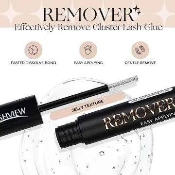 LASHVIEW 2 in 1 Waterproof Lash Glue & Remover