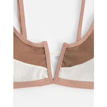 Stylish ZAFUL Women's Bikini Set for Comfortable Beach Days