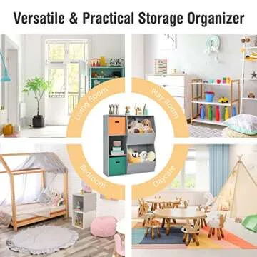 Costzon Kids Toy Storage Organizer for Toddlers and Kids