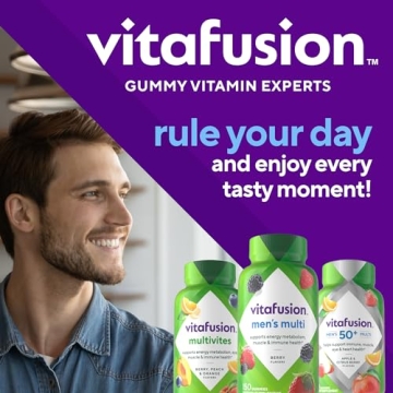 vitafusion Gummy Vitamins for Men - Daily Berry Multivitamins
