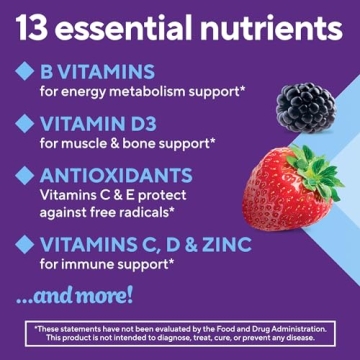 vitafusion Gummy Vitamins for Men - Daily Berry Multivitamins