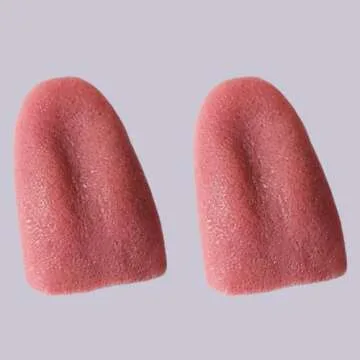 OUERMAMA 2 Pcs Halloween Fake Tongue False Tongue Horrific Tongue Prop Tricks Tongue Toys,Prop Tricks Tongue Toys,Realistic Fake Tongue, Comedy Magic Trick Accessories