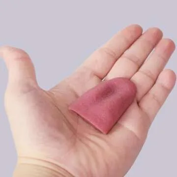 OUERMAMA 2 Pcs Halloween Fake Tongue False Tongue Horrific Tongue Prop Tricks Tongue Toys,Prop Tricks Tongue Toys,Realistic Fake Tongue, Comedy Magic Trick Accessories
