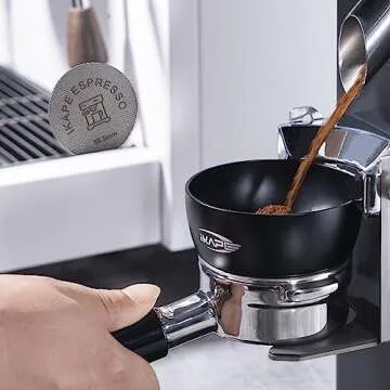 IKAPE 58MM Magnetic Espresso Dosing Funnel Set