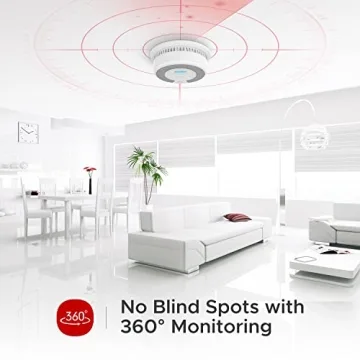 X-Sense 10-Year Battery Smoke and CO Alarm with LCD Display