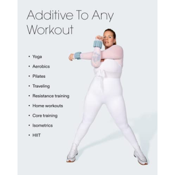 Bala Bangles 1lb Adjustable Wrist & Ankle Weights Set