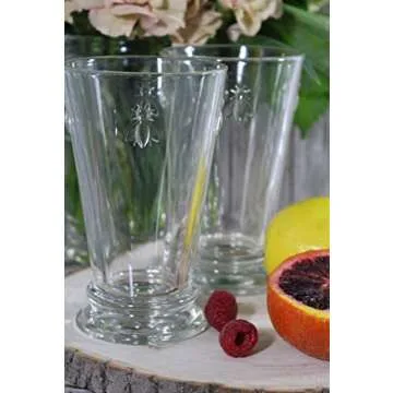 Elegant La Rochere Napoleon Bee Old Fashioned Tumblers