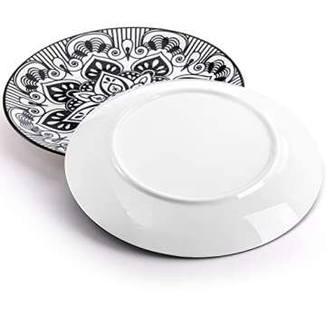 Coloch Ceramic Salad Plates - Stylish and Versatile Dinnerware