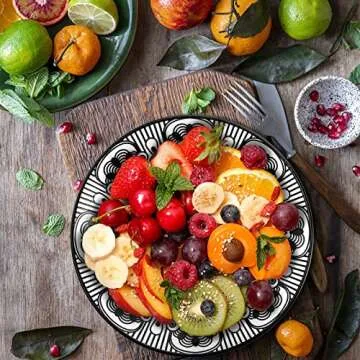 Coloch Ceramic Salad Plates - Stylish and Versatile Dinnerware