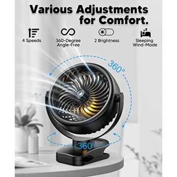 Ultimate TYZU Portable Misting Fan for Outdoor Comfort