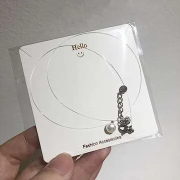 MODAGIRL Floating Illusion Necklace with Freshwater Pearl