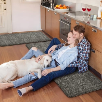 KIMODE Anti-Fatigue Kitchen Mat Set for Ultimate Comfort