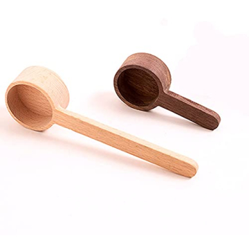 CISHNOU Beech Wooden Coffee Scoop for Perfect Measures