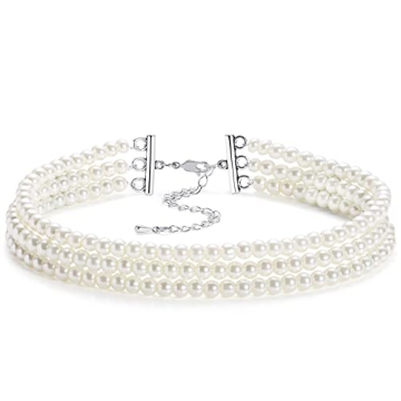 Elegant BABEYOND Pearl Choker Necklace for All Occasions