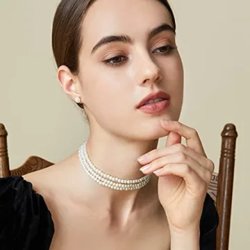 Elegant BABEYOND Pearl Choker Necklace for All Occasions