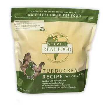 Steve's Real Food Freeze-Dried Raw Nuggets 1.25# (Turducken)