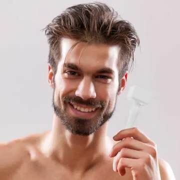 140 Titanium Derma Stamp,Microneedle Stamp 0.25 mm, Microneedling Roller for Men and Women Home Use