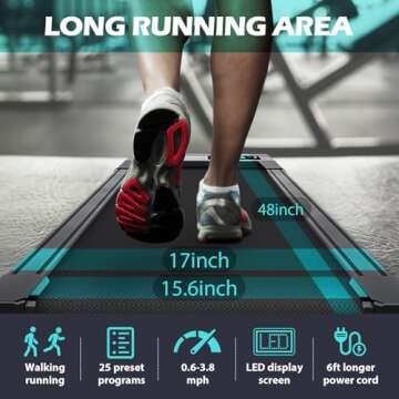 12% Incline Walking Pad Treadmills for Home, Under Desk Treadmill 340+lb Capacity, Voice Controlled Treadmill Works with KINOMAP Apple Health, Sturdy Treadmill for Apartment, Easy to Move Store