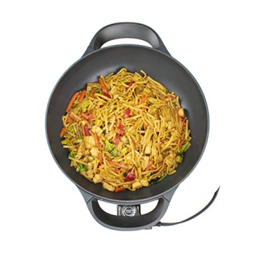 Brentwood Electric Wok Skillet Non-Stick 13-Inch