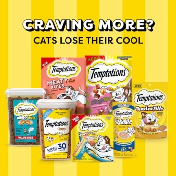 Temptations Cat Treats Crunchy & Soft Blissful Flavor