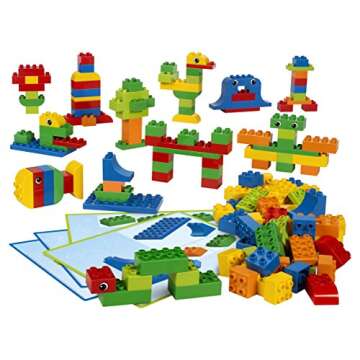 Creative LEGO DUPLO Brick Set 45019 Fine Motor Skill Developmental Toy for Girls and Boys Ages 3 and up (160 Pieces)