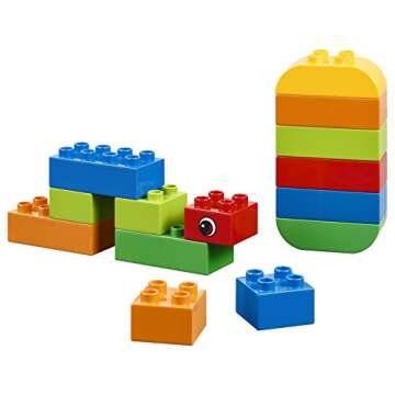 Creative LEGO DUPLO Brick Set 45019 Fine Motor Skill Developmental Toy for Girls and Boys Ages 3 and up (160 Pieces)